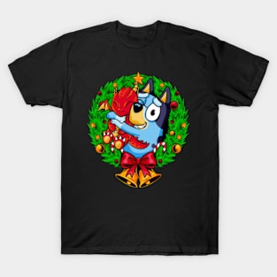 cristmas bluey T-Shirt